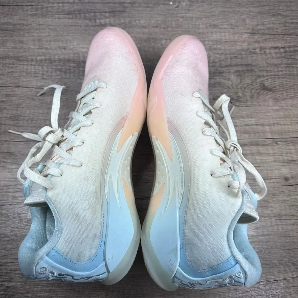Nike Jordan~Men’s~ Zion 3 Pink/Blue/‎ Ivory Basketball Shoes~Size 9.5